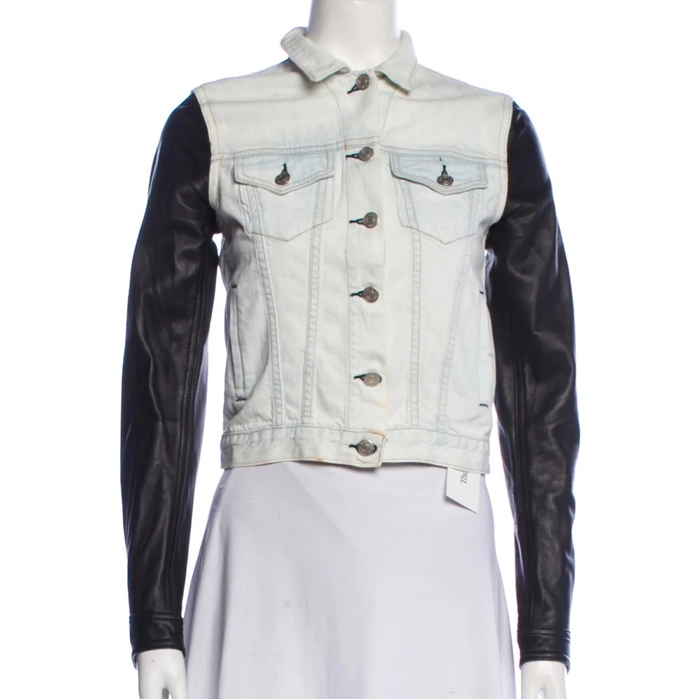 Rag&Bone Leather & Denim Jacket